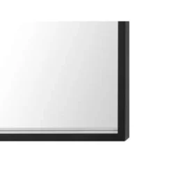 Beliani Wandspiegel BRIGNOLES - Zwart Synthetisch Materiaal -Beliani bb0fe8ce159e4406af6d1c4111d2411a