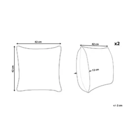 Beliani Sierkussen EHNAR - Beige Nepbont 2 Beliani Sierkussen EHNAR - Beige Nepbont -Beliani bb572f80e44f4268a78a50c1626e8223