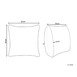 Beliani Sierkussen OUJDA - Goud Katoen -Beliani bd0a9689ad71440f93756c1d6c31653b 1