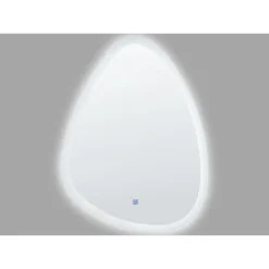 Beliani Badkamerspiegel BETHUNE - Zilver Glas 3 Beliani Badkamerspiegel BETHUNE - Zilver Glas -Beliani be6bd9ef9cf74dbaa7ade95167999861