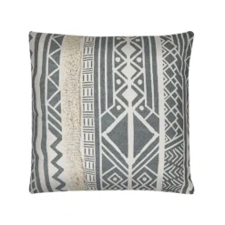 Beliani Sierkussen LAURUS - Grijs Polyester, Katoen -Beliani bfca071798094da89efa950791701e5e