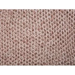 Beliani Plaid HAIFA - Roze Polyester -Beliani c39ec072f15f4b2093df2bb0f15e3126