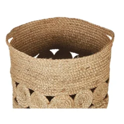 Beliani Mand ALANG - Natuurlijk Jute 3 Beliani Mand ALANG - Natuurlijk Jute -Beliani c80988b0e95642f5b73d5de5ffba8dd2