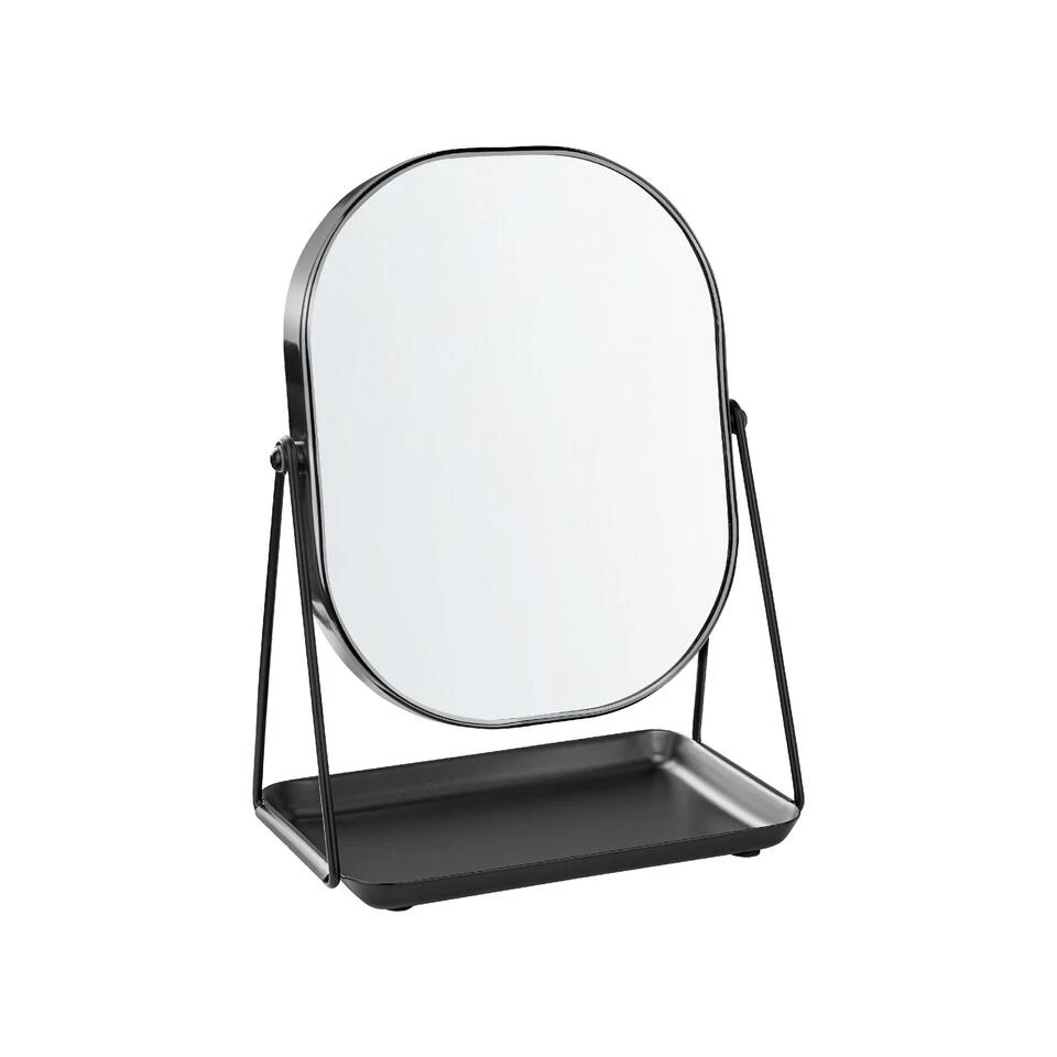 Beliani Make-up Spiegel CORREZE - Zwart Metaal Beliani Make-up Spiegel CORREZE - Zwart Metaal -Beliani ceba86941c034714991f9b8105c2c596