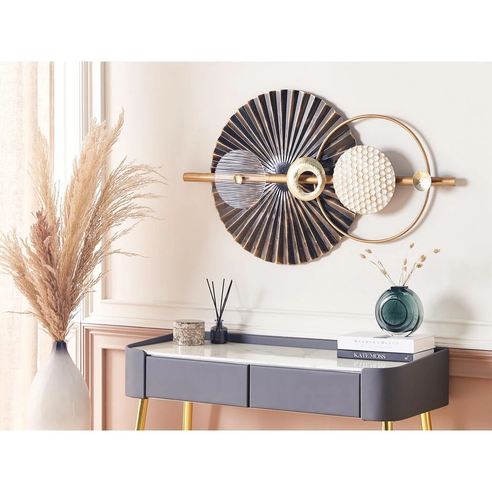 Beliani Wanddecoratie RUTHENIUM - Zwart Ijzer Beliani Wanddecoratie RUTHENIUM - Zwart Ijzer -Beliani cf4d304c6e6245ba850ea30dc2cf9fb9