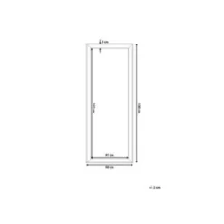 Beliani Wandspiegel BENON - Wit Synthetisch Materiaal 3 Beliani Wandspiegel BENON - Wit Synthetisch Materiaal -Beliani d0eced3509754fd3a919b10891b9bcb6