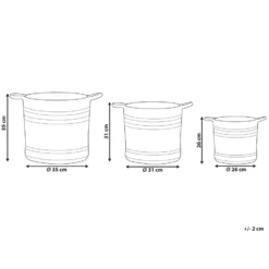 Beliani Mand ZHOB - Natuurlijk Jute 2 Beliani Mand ZHOB - Natuurlijk Jute -Beliani d232d468920d4519b6e336b87d372ff0