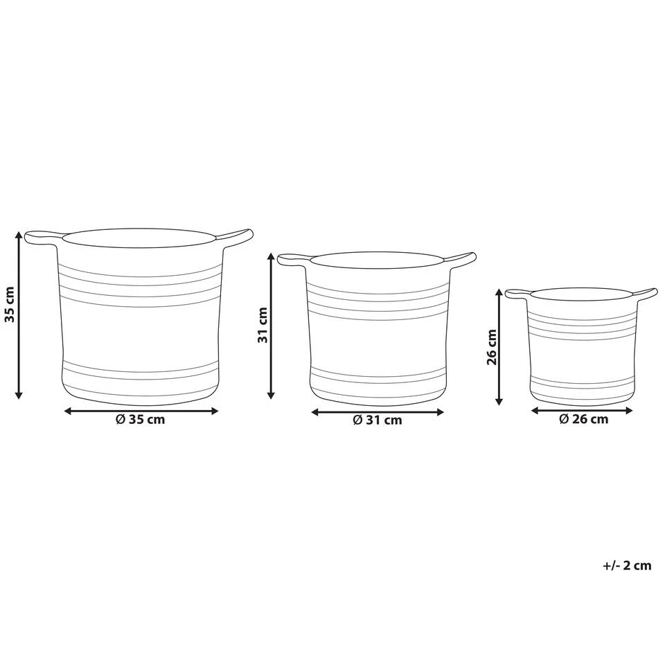 Beliani Mand ZHOB - Natuurlijk Jute Beliani Mand ZHOB - Natuurlijk Jute -Beliani d232d468920d4519b6e336b87d372ff0