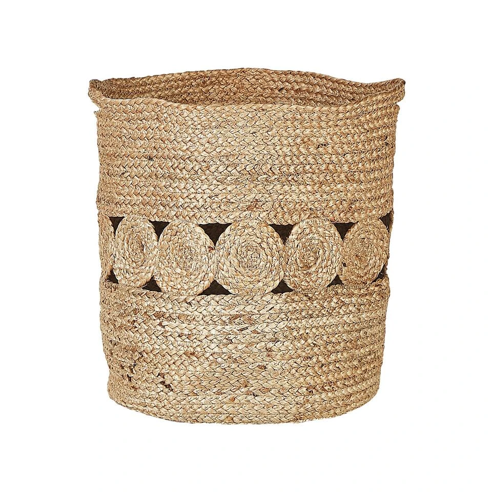 Beliani Mand ALANG - Natuurlijk Jute Beliani Mand ALANG - Natuurlijk Jute -Beliani d5224bb6053647679beb64825ec4645f