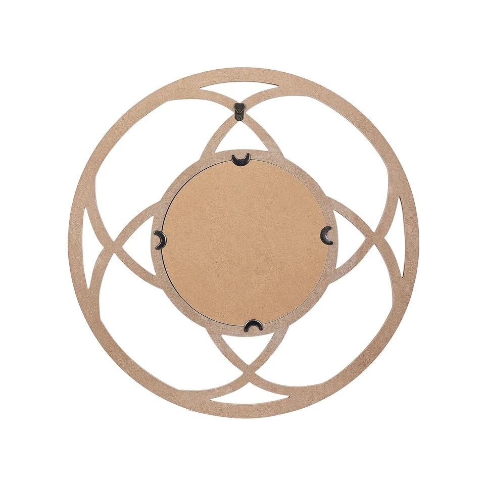 Beliani Decoratieve Spiegel IZTAPALAPA - Lichte Houtkleur Mdf, Glas Beliani Decoratieve Spiegel IZTAPALAPA - Lichte Houtkleur Mdf, Glas -Beliani d90d9ec85ac84481ad307d3f849d48ff