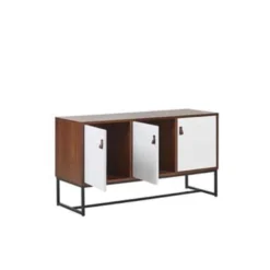 Beliani Sideboard NUEVA - Donkere Houtkleur Mdf 2 Beliani Sideboard NUEVA - Donkere Houtkleur Mdf -Beliani dbfb992c1c574202b195b887ee2a4d63
