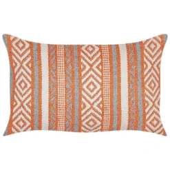 Beliani Sierkussen INULA - Oranje Katoen -Beliani ddeee793efd542eaa77081ee0d5463ab