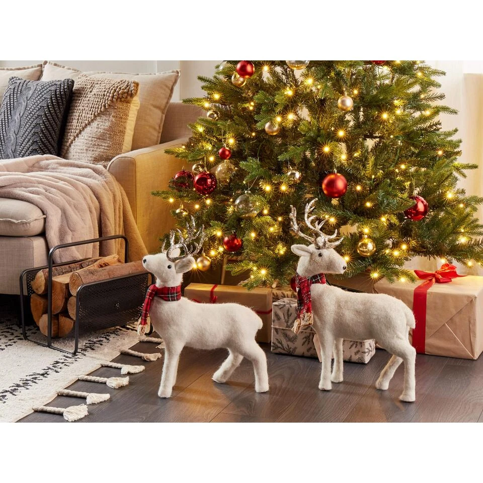 Beliani Decoratief Accessoire MUSTOLA - Wit Nepbont Beliani Decoratief Accessoire MUSTOLA - Wit Nepbont -Beliani e26e922699084ac5a5506eaece82c5d1