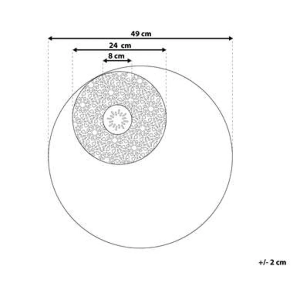 Beliani Wanddecoratie RUBIDIUM - Zwart Metaal Beliani Wanddecoratie RUBIDIUM - Zwart Metaal -Beliani e34f7b9b2dda4362976af43e7017c42e