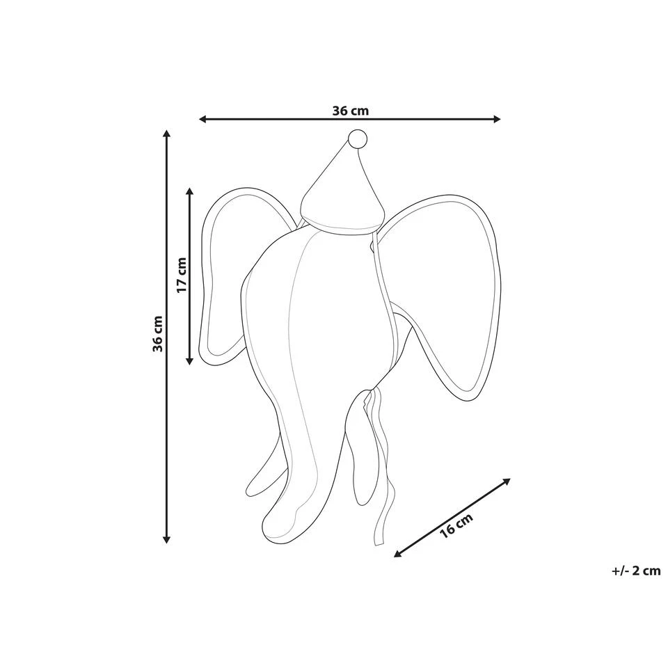Beliani Wanddecoratie BADOU - Grijs Vilt, Katoen Beliani Wanddecoratie BADOU - Grijs Vilt, Katoen -Beliani e5248d99af5e4f3d92eeb0f9b35879f6
