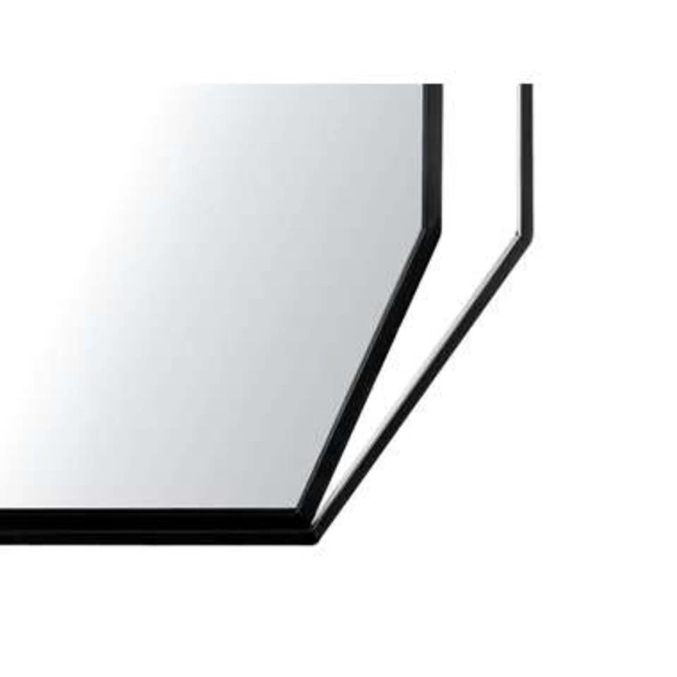 Beliani Wandspiegel NIRE - Grijs Staal Beliani Wandspiegel NIRE - Grijs Staal -Beliani e6d8e0dac8a34376a6254ba00b158fe1