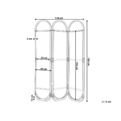Beliani Kamerscherm CORTONA - Natuurlijk Rotan 2 Beliani Kamerscherm CORTONA - Natuurlijk Rotan -Beliani e82ceedca18142e793489ef5014be4de