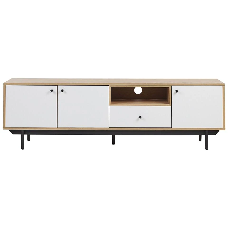 Beliani TV-kast ITACA - Lichte Houtkleur Vezelplaat Beliani TV-kast ITACA - Lichte Houtkleur Vezelplaat -Beliani ea7d9461b750421c9382da9138b243dd