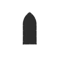 Beliani Wandspiegel CASSEL - Grijs Metaal -Beliani ead10f3dd86a4ccea77f60c44df5c27c