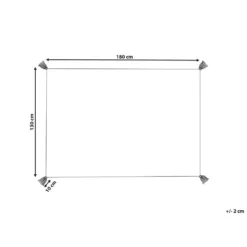 Beliani Plaid SHIMLA - Oranje Katoen 2 Beliani Plaid SHIMLA - Oranje Katoen -Beliani ebf42739477d4f71af596b70a60f87d7
