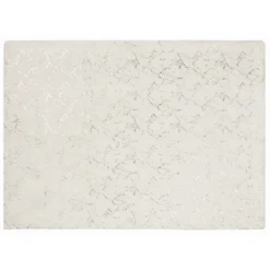 Beliani Plaid GODAVARI - Beige Polyester -Beliani f02498ca7a2545e19d53ced5f836ee8b