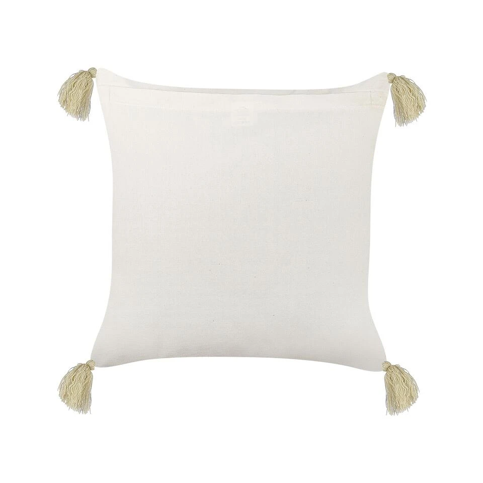 Beliani Sierkussen SANTOLINA - Beige Fluweel Beliani Sierkussen SANTOLINA - Beige Fluweel -Beliani f5c5ca20fa2947fd940821a30fba6030